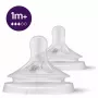 Philips Avent Natural Response Silikon-Sauger Mittlerer Flow 1M+ (2er-Pack)