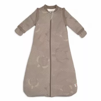 Lodger Hopper Matcha Turtle Baby-Schlafsack mit abnehmbaren Ärmeln, Buffalo, 50/62