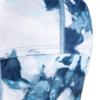 Buff Thermonet Balaclava mit Klappe - Synth Blue