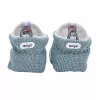 Lodger Slipper Ciumbelle Baumwoll-Babyschuhe, 3-6 Monate, Ocean