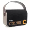 AIWA RBTU-600 tragbares Bluetooth-Radio mit FM, USB, AUX-in, MicroSD, wiederaufladbarem Akku