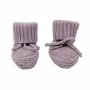 Lodger Slipper Knit Babyschuhe, Rosé, 0-6 Monate