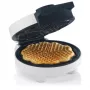 Trebs 13100 Herz-Waffeleisen 1000W Weiß