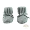 Lodger Slipper Folklore Merino-Woll-Babyschuhe, Seide, 0-6 Monate