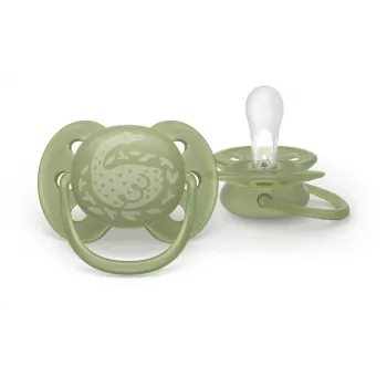 Philips Avent Ultra Soft Schnuller Neutral, 18M+, 2er-Pack