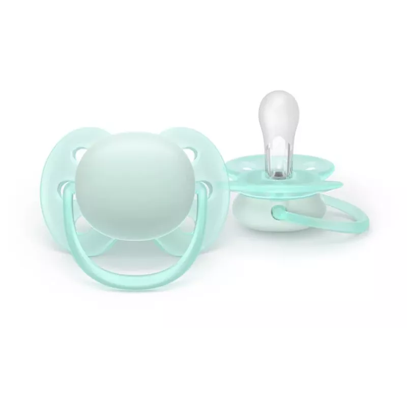 Philips Avent Ultra Soft Schnuller Neutral, 0-6 Monate, 2er-Pack