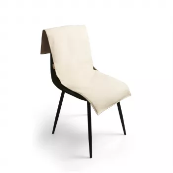 Duux Mellow beheiztes Sitzkissen Beige 40x110 cm kabellos mit 10000mAh Akku DXLV61