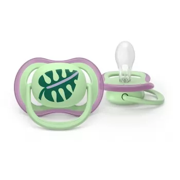 Philips Avent Ultra Air Schnuller 6-18 Monate, 2er-Pack, Mädchen