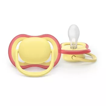 Philips Avent Ultra Air Schnuller 0-6 Monate, 2er-Pack, Mädchen