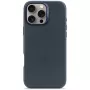 Decoded Leder-Rückseitenschutz für iPhone 16 Pro Max, MagSafe-kompatibel, Navy