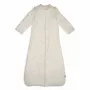 Lodger Hopper Matcha Turtle Babyschlafsack mit abnehmbaren Ärmeln, Birch, 68/80 cm
