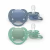 Philips Avent Ultra Soft Schnuller 6-18 Monate, 2er-Pack, Junge