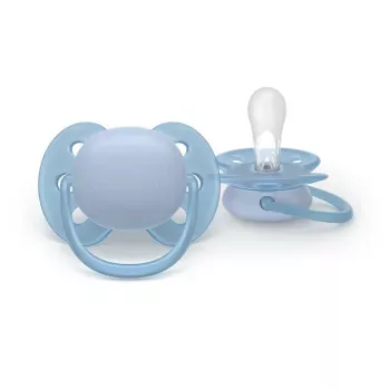 Philips Avent Ultra Soft Schnuller 0-6 Monate, Neutral, 2er-Pack