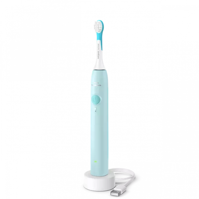 Philips Sonicare for Kids HX6500/23 Elektrische Zahnbürste, Aqua/Teal