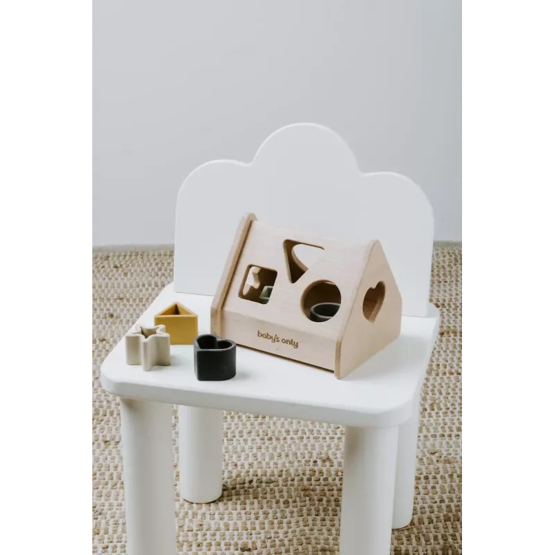 Baby's Only Holz-Formensortierhaus Spielzeug, Earth, 10+ Monate