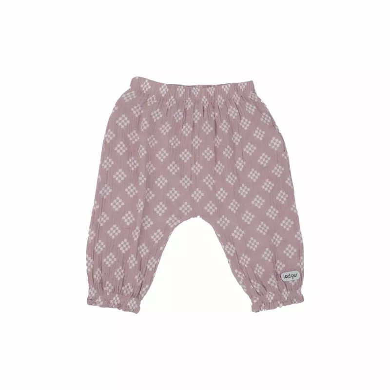 Lodger Hipster Tribe Musselin Baby Hipster Hose, Rose, 74 cm