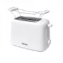 Tristar BR-1061 Toaster mit Brötchenaufsatz, Auftaufunktion, Aufwärmfunktion, Überhitzungsschutz, Weiß