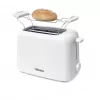 Tristar BR-1061 Toaster mit Brötchenaufsatz, Auftaufunktion, Aufwärmfunktion, Überhitzungsschutz, Weiß