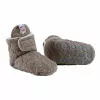 Lodger Buffalo Fleece Baby-Booties mit rutschfester Sohle, Braun, 6-12 Monate