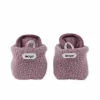 Lodger Slipper Teddy Babyschuhe, Rosa, 0-3 Monate, Rutschfest, Fleece, Unisex