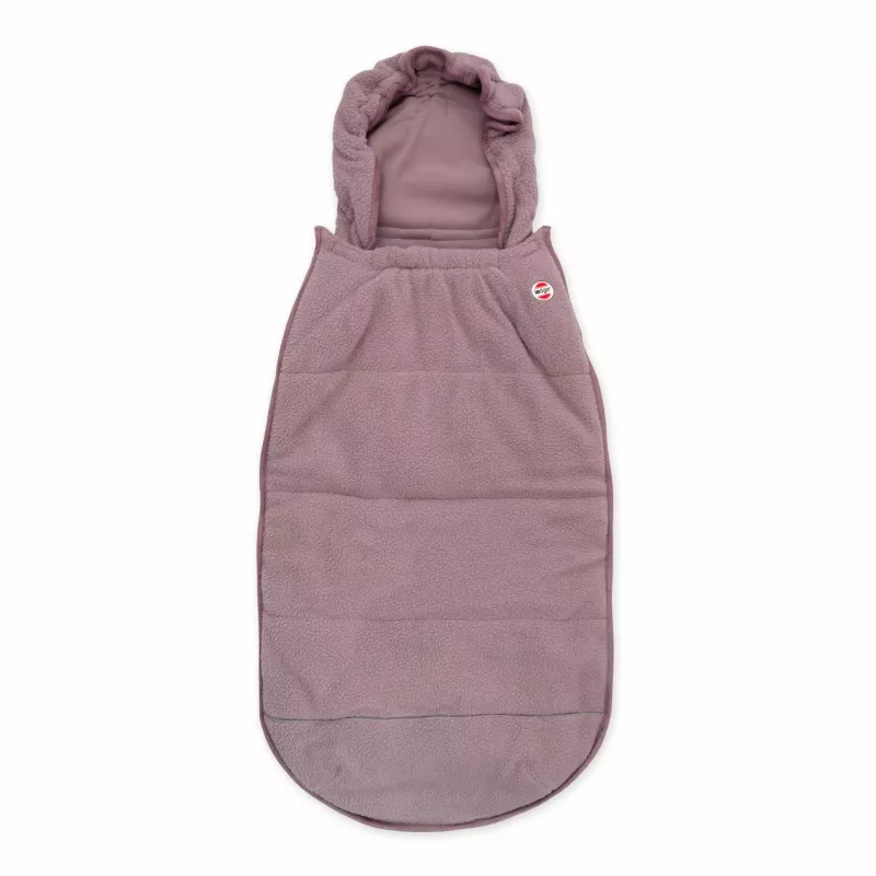 Lodger Mini BunkerTeddy Ganzjahres-Fußsack für Autositze, Rose