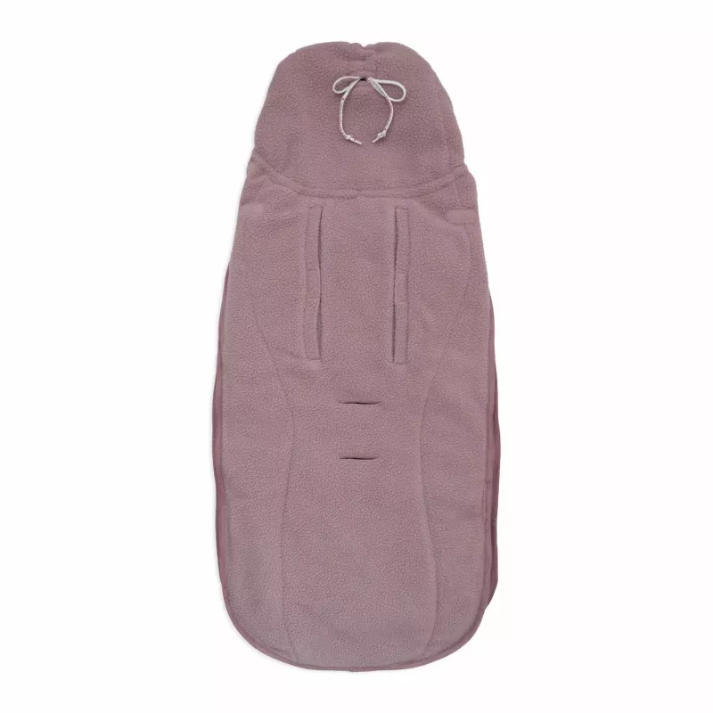 Lodger Mini BunkerTeddy Ganzjahres-Fußsack für Autositze, Rose