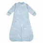 Lodger Hopper Matcha Turtle Baby-Schlafsack mit abnehmbaren Ärmeln, Blue Fogg, 50/62