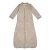 Lodger Hopper Matcha Turtle Baby-Schlafsack mit abnehmbaren Ärmeln, Beige, 68-80 cm