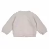 Lodger Topper Strick Merino-Wolle Babyjacke, Birke, Größe 56