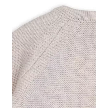 Lodger Topper Strick Merino-Wolle Babyjacke, Birke, Größe 56