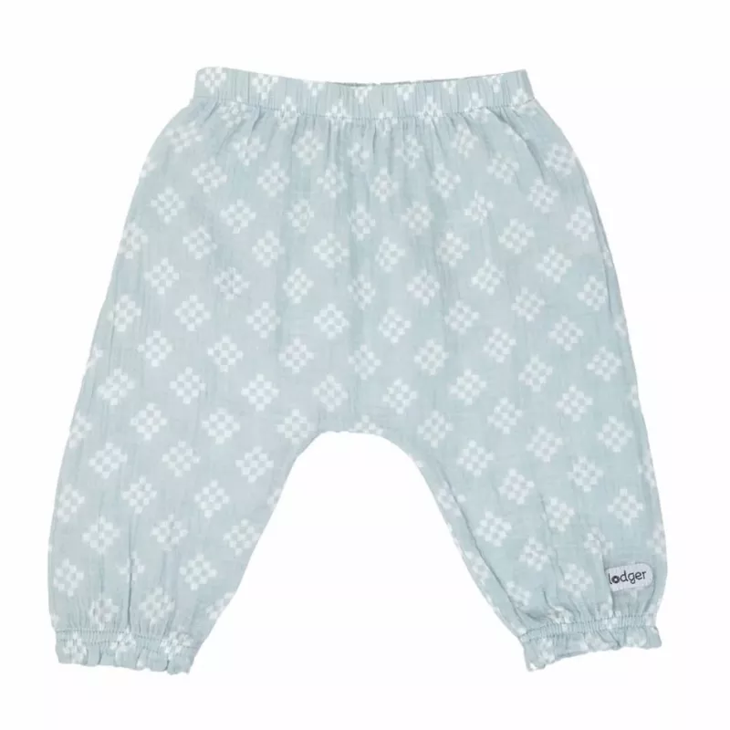Lodger Hipster Tribe Musselin Baby Hipster-Hose, Ice Flow, 74 cm