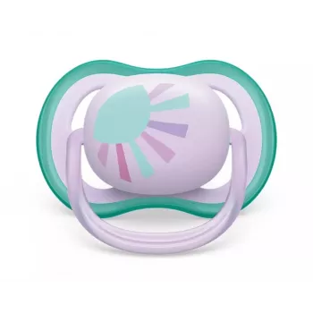 Philips Avent Ultra Air Deco Schnuller 0-6 Monate, Mädchen, 1er-Pack