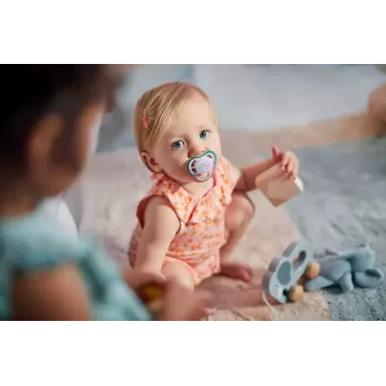 Philips Avent Ultra Air Deco Schnuller 0-6 Monate, Mädchen, 1er-Pack