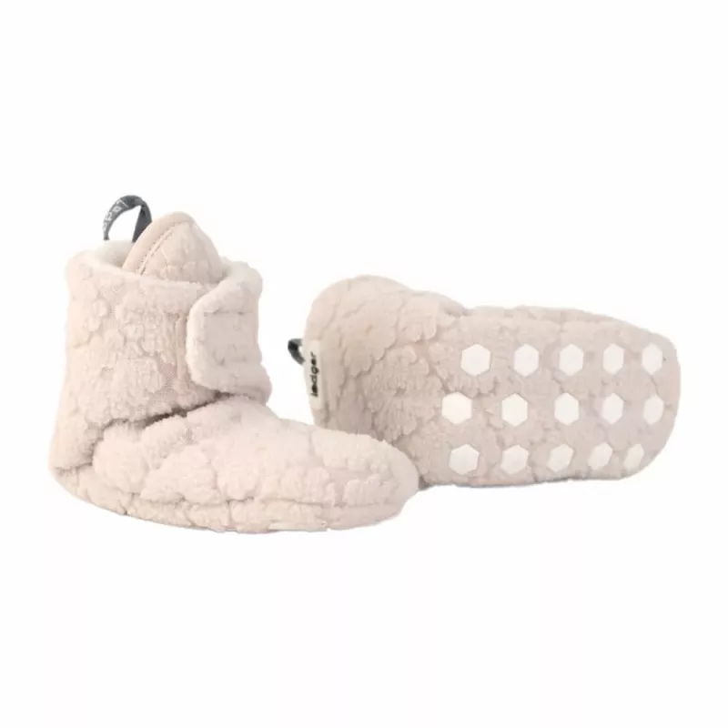 Lodger Slipper Folklore Fleece Babyschuhe Birch 6-12 Monate