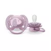 Philips Avent Ultra Soft DECO Schnuller 6-18 Monate, 1 Stück, Mädchen
