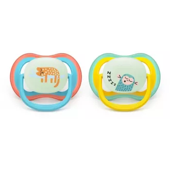Philips Avent Ultra Air Night Schnuller 18m+ Neutral 2er-Pack
