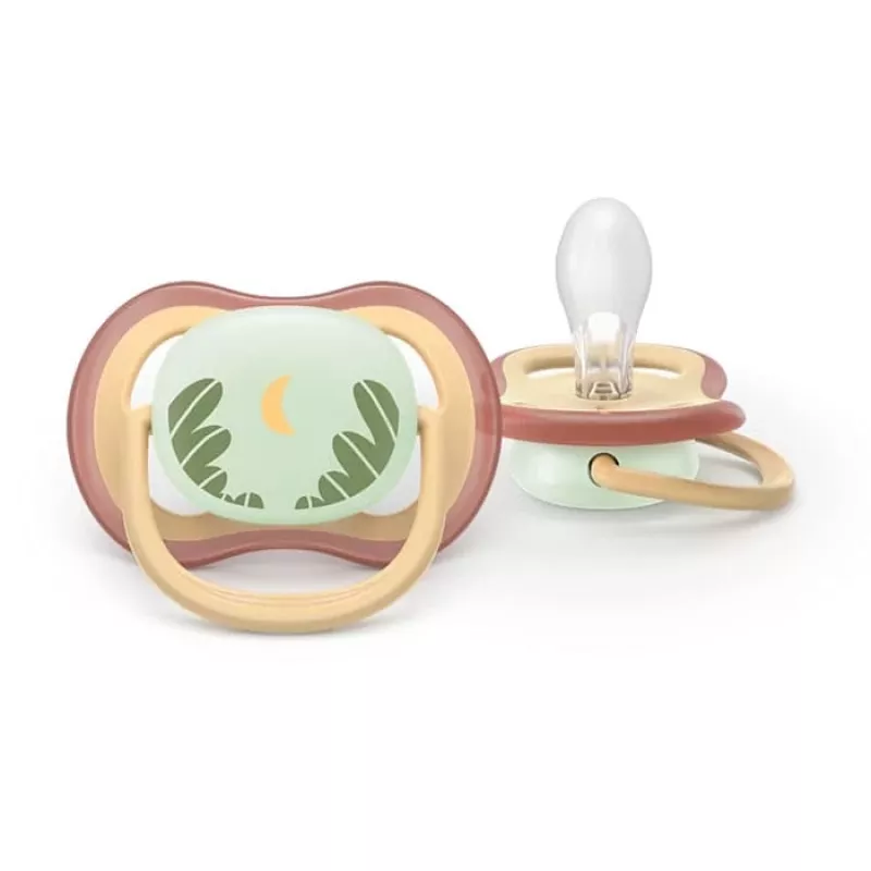 Philips Avent Ultra Air Tag und Nacht Schnuller, 0-6 Monate, 2er-Pack