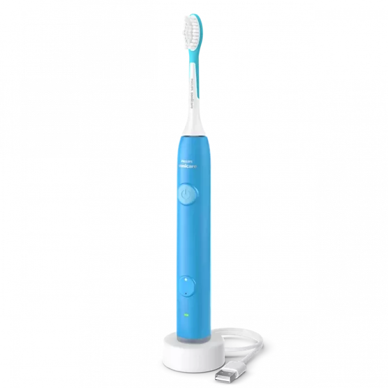 Philips Sonicare for Kids Bluetooth Connected Sonic Elektrische Zahnbürste HX6600/12, Blau