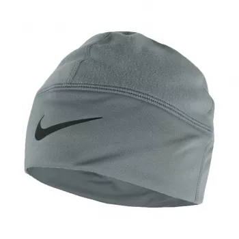 Nike Therma-FIT Fleece Beanie Grau Meliert