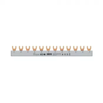 Eaton 3-Phasen-Gabel-Sammelschiene EVGK-3PHAS/12MODUL, 63A, 12 Module, 10mm², für xPole MCBs/RCDs (EP-501069)