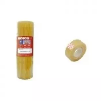 Kores Klebeband Transparent PP 19 mm x 33 m, 8 Rollen (K51319)