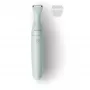 PHILIPS Essential Bikini Trimmer BRT398/15, sichere Rasur für empfindliche Bereiche, Nass & Trocken, 3 Längeneinstellungen, batteriebetrieben, Weiß mit rosa Akzenten