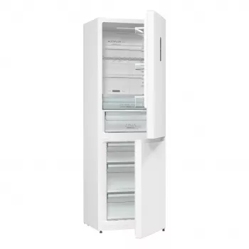Gorenje NRK619C61W4OT Freistehende Kühl-Gefrier-Kombination, 185 cm Höhe, Energieeffizienzklasse C, Weiß
