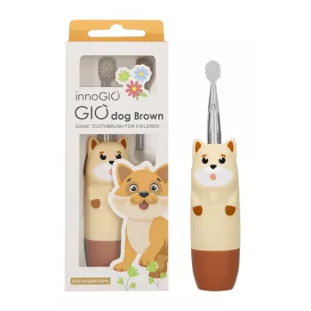 InnoGIO GIOdog 2+ GIO-452BROWN Schallzahnbürste, braun