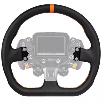 Simagic ZS-320CD Leder-Lenkradkranz, 320mm, ohne Nabe