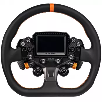 Simagic ZS-320CD Leder-Lenkradkranz, 320mm, ohne Nabe