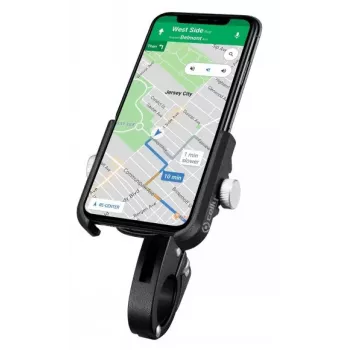 CELLY Universal Armor Fahrradhalterung für Smartphones bis 6,7 inch, Schwarz