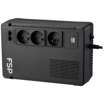 FSP ECO 800-GE Line-Interactive USV 800VA 480W RJ11/RJ45 3x Schuko