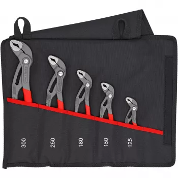 KNIPEX Cobra Wasserpumpenzangen-Set 5-teilig in Faltbeutel 00 19 55 S5