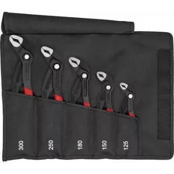 KNIPEX Cobra Wasserpumpenzangen-Set 5-teilig in Faltbeutel 00 19 55 S5